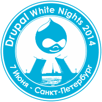 Logo Drupal White Nights